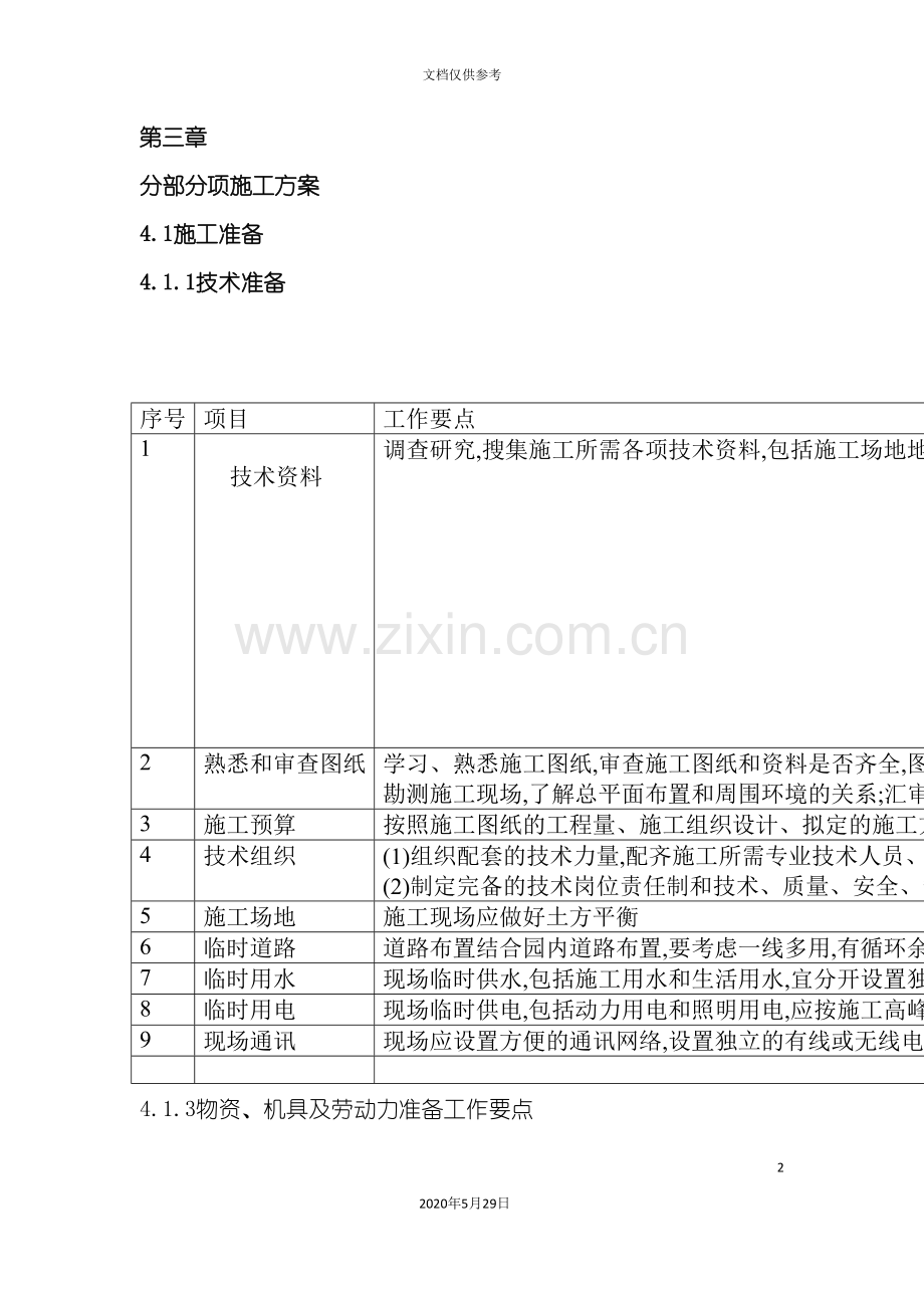 公路栽植施工组织设计方案.doc_第2页