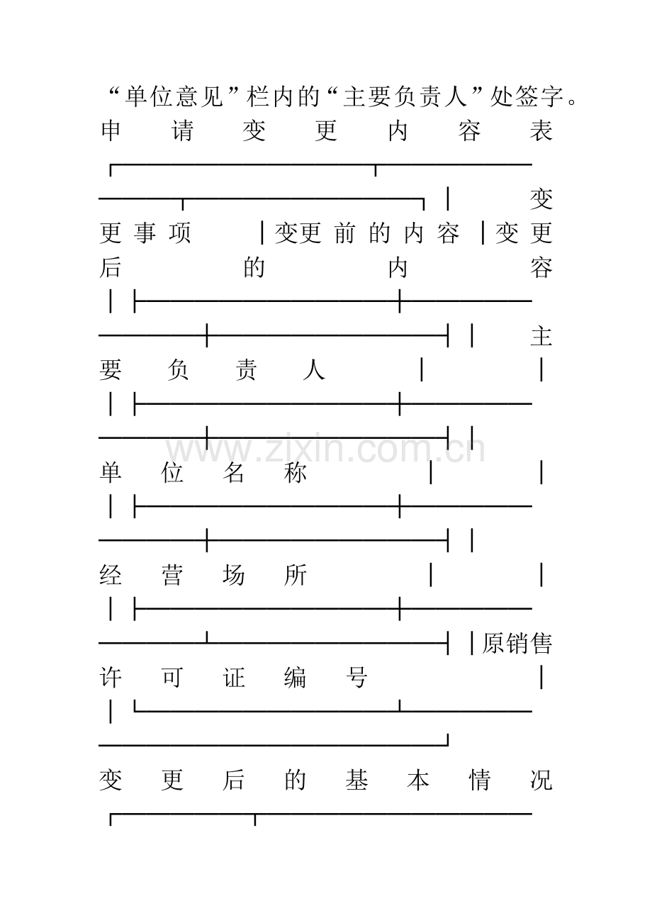 烟花爆竹销售许可证变更申请书.docx_第3页