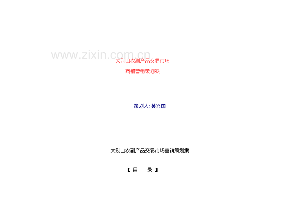 农副产品交易市场商铺营销策划案.doc_第2页