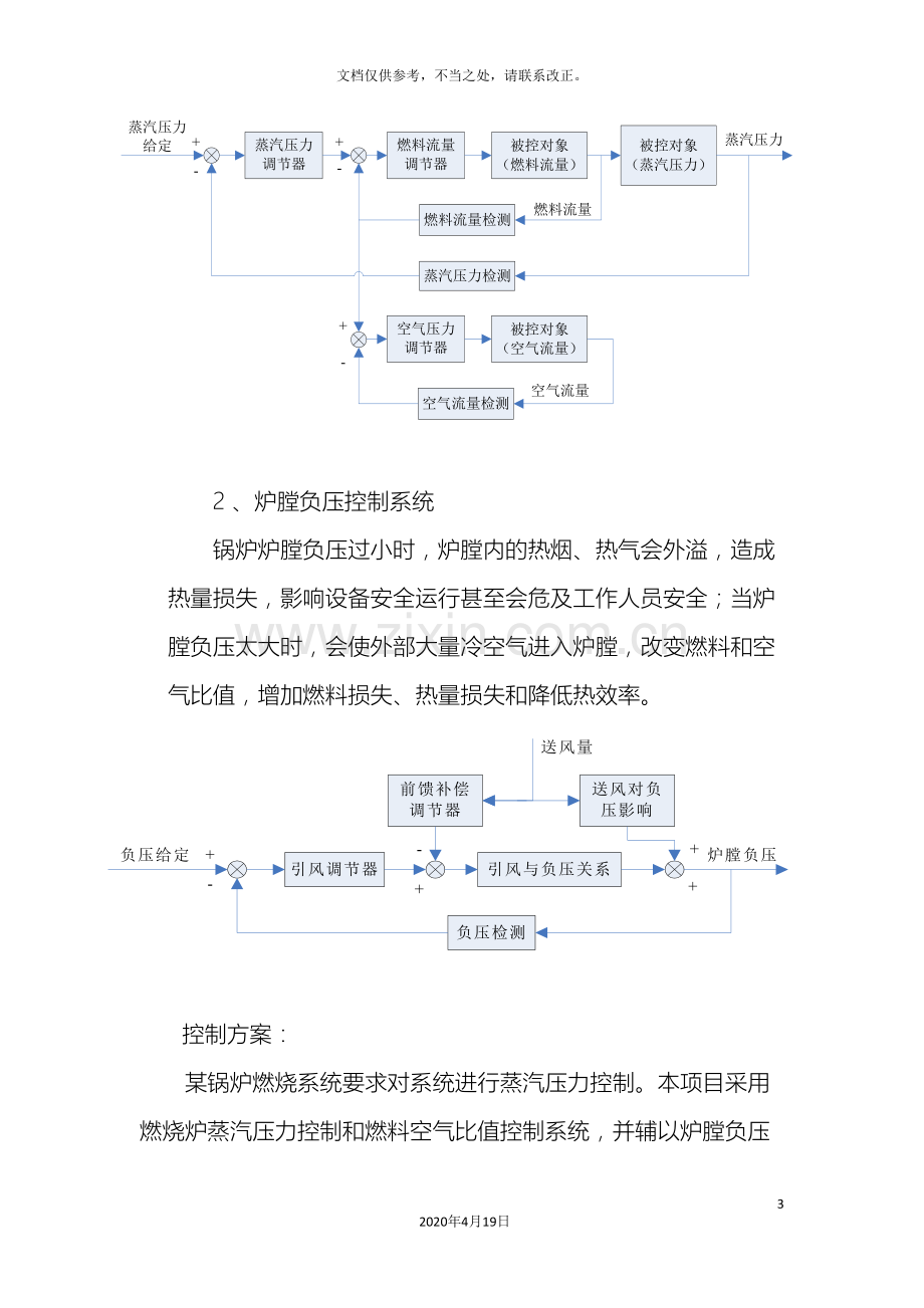 锅炉燃烧过程控制系统仿真.doc_第3页