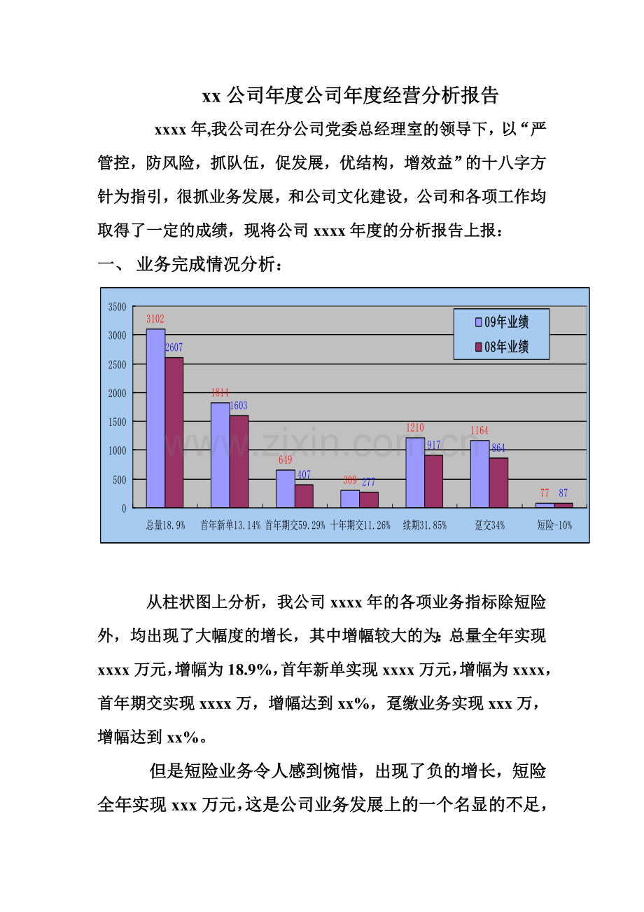 xxx公司年度经营分析报告.doc_第2页