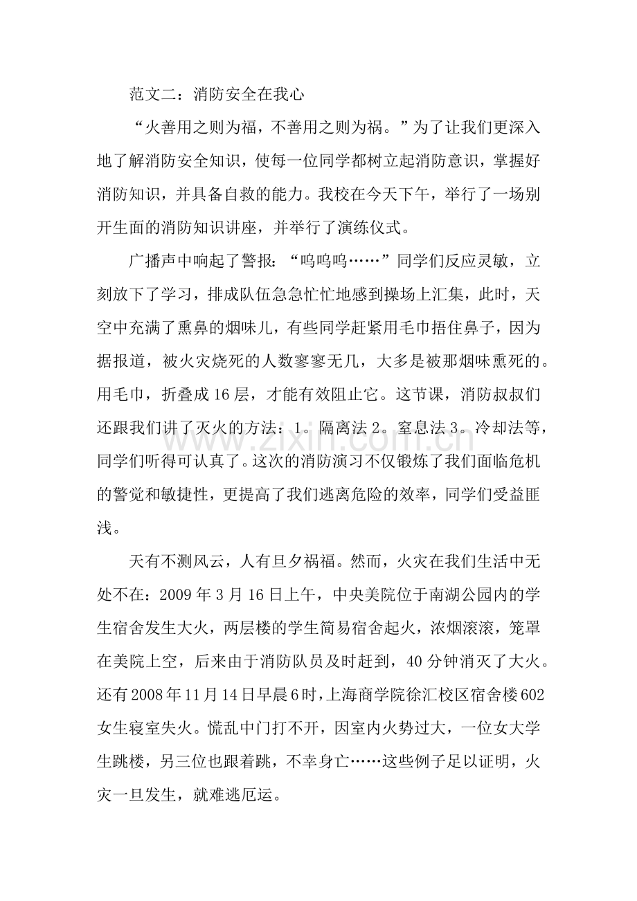 关于消防安全的作文800字：防安全记我心.docx_第3页