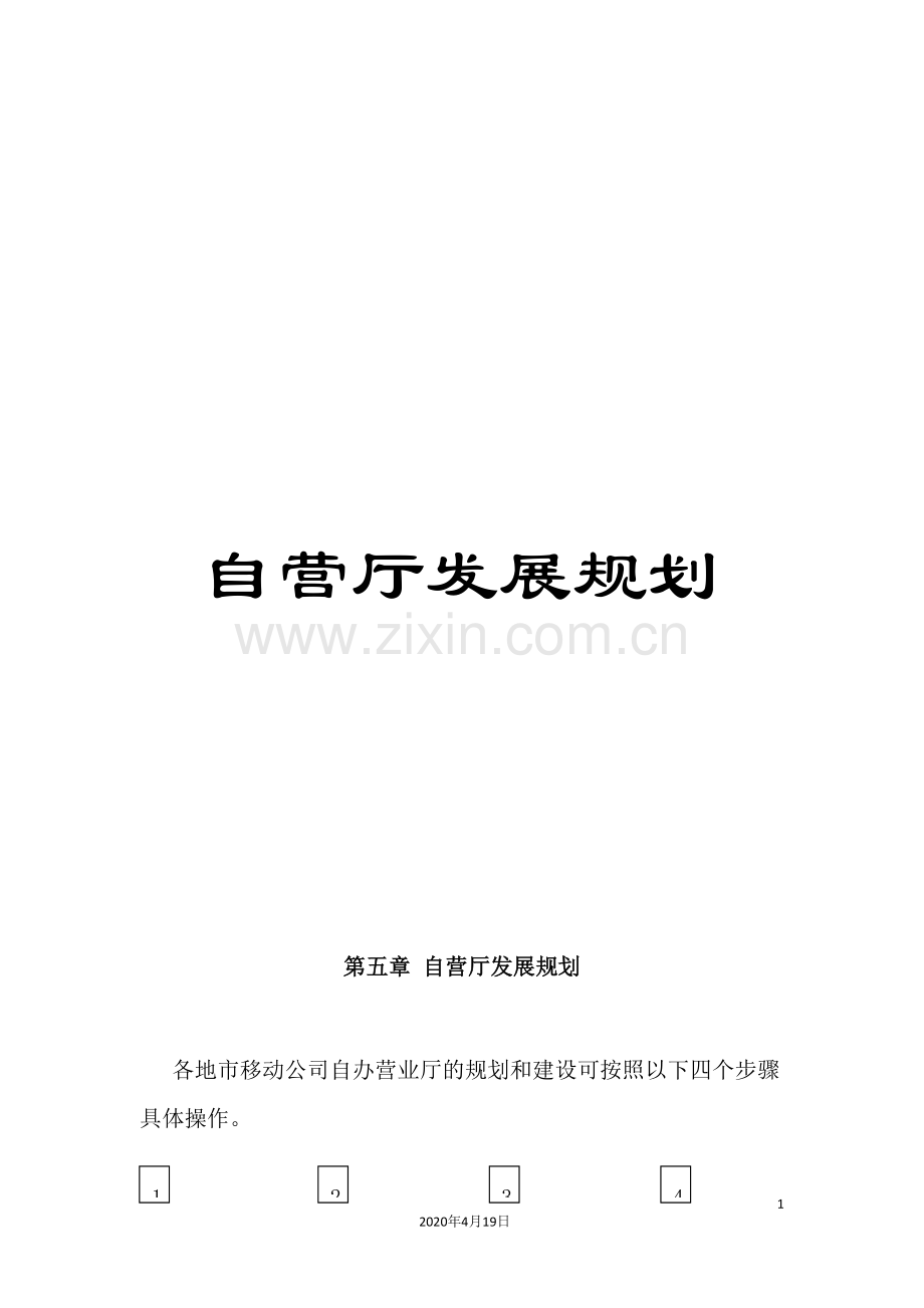 自营厅发展规划.doc_第1页