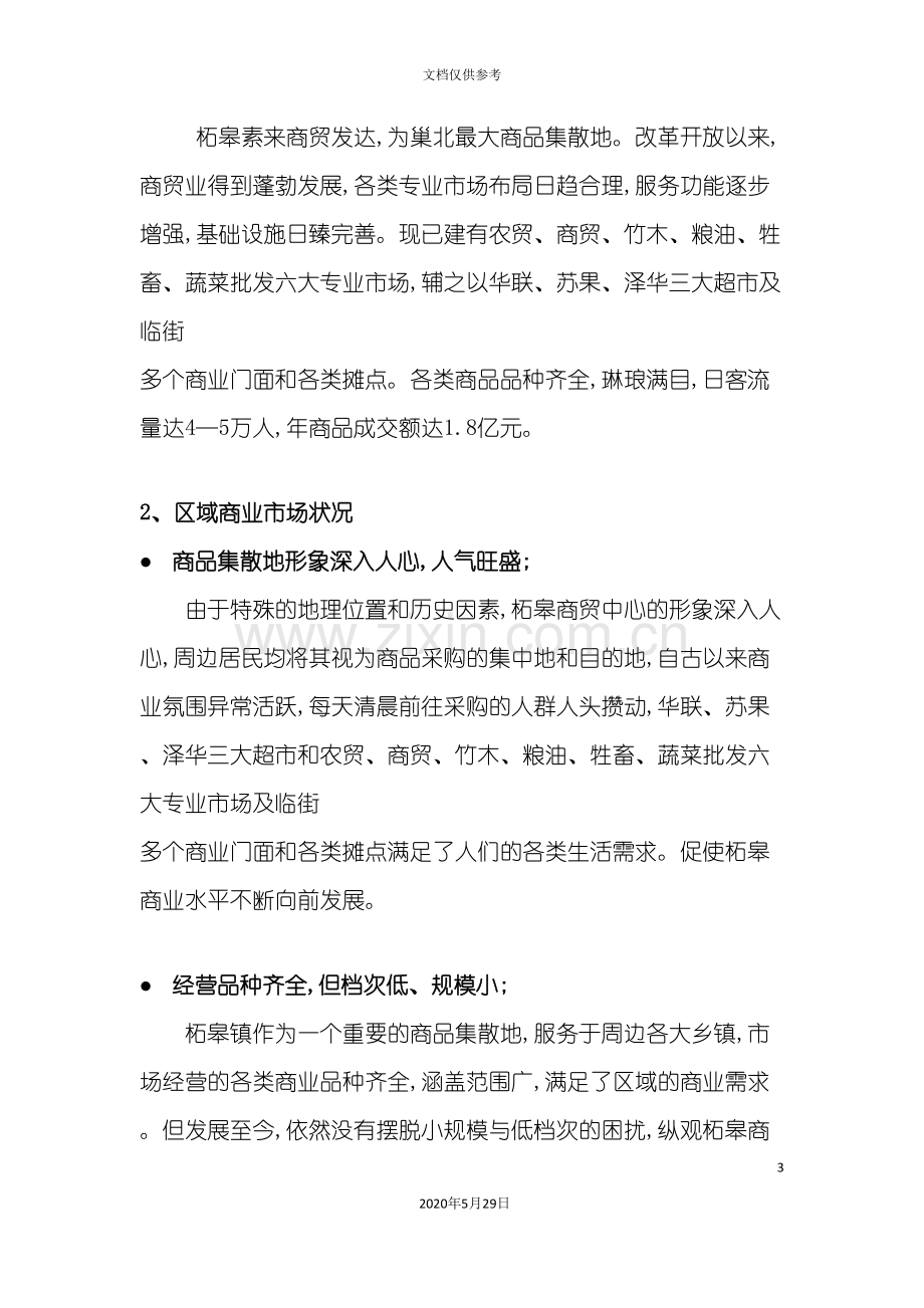 柘皋镇金巢商贸城项目营销策划报告.doc_第3页