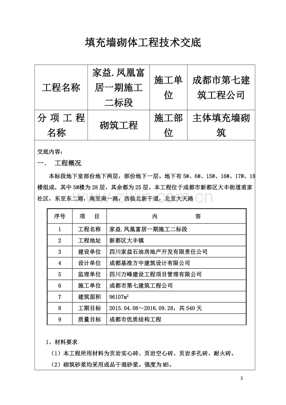 填充墙砌体工程技术交底-(2).doc_第2页