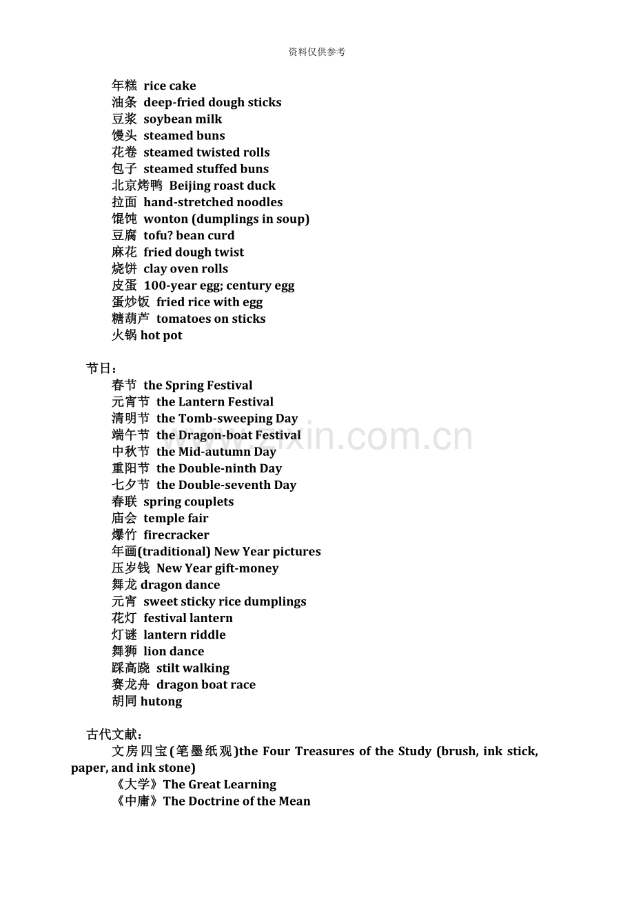 大学英语四级翻译词汇分类.docx_第3页