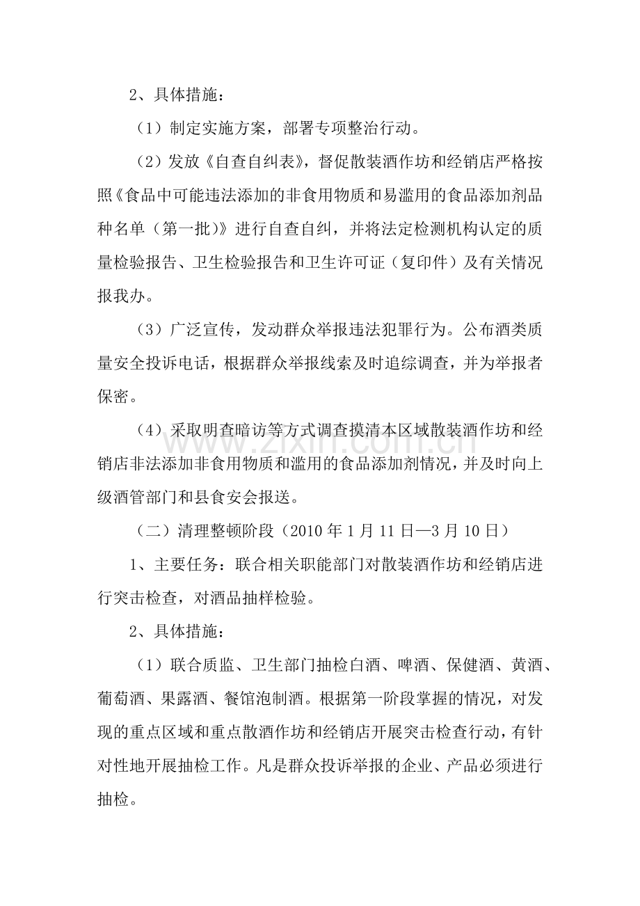 打击违法添加非食用物质和滥用食品添加剂专项整治方案.docx_第2页