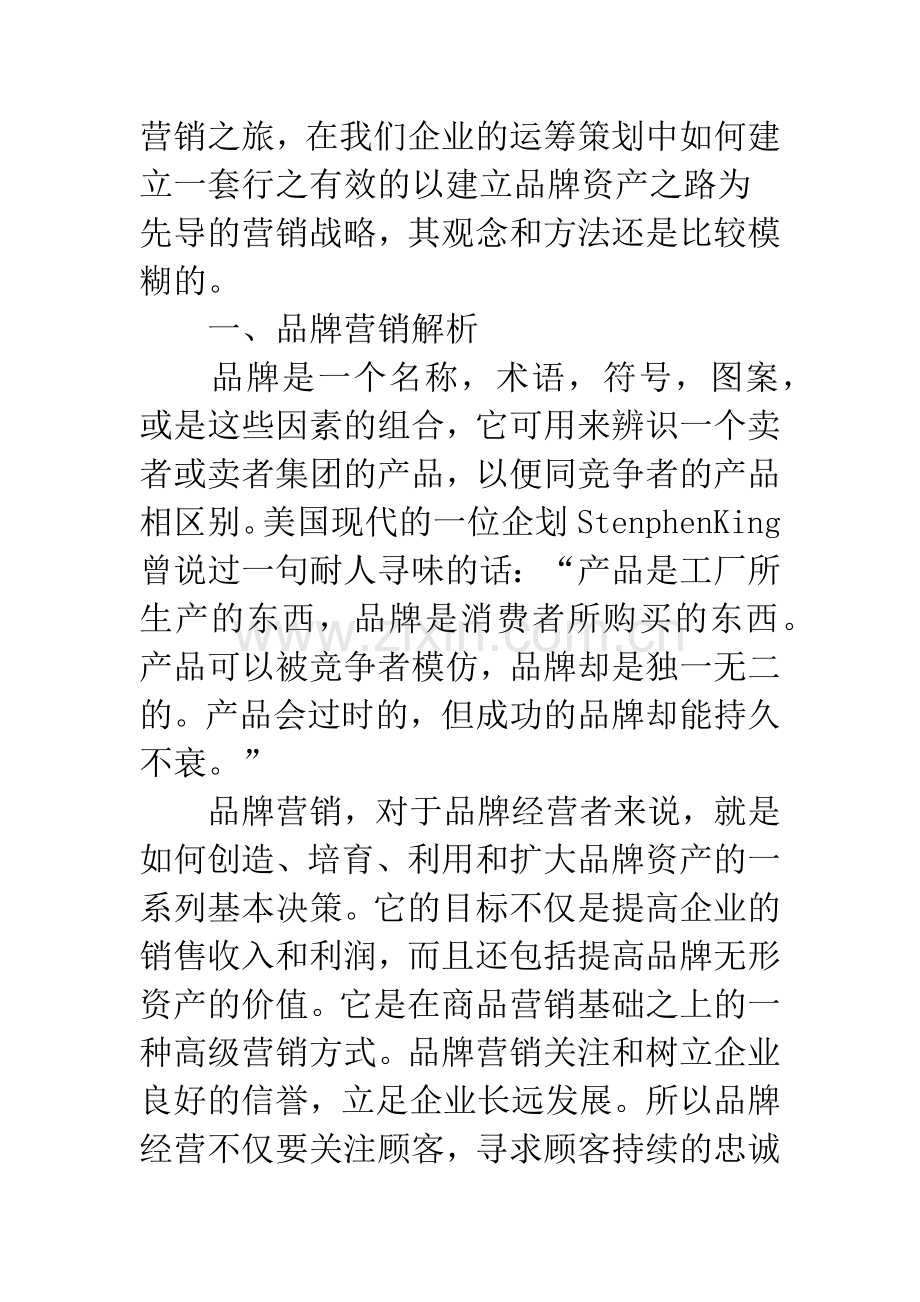 品牌重点打造营销策略.docx_第2页