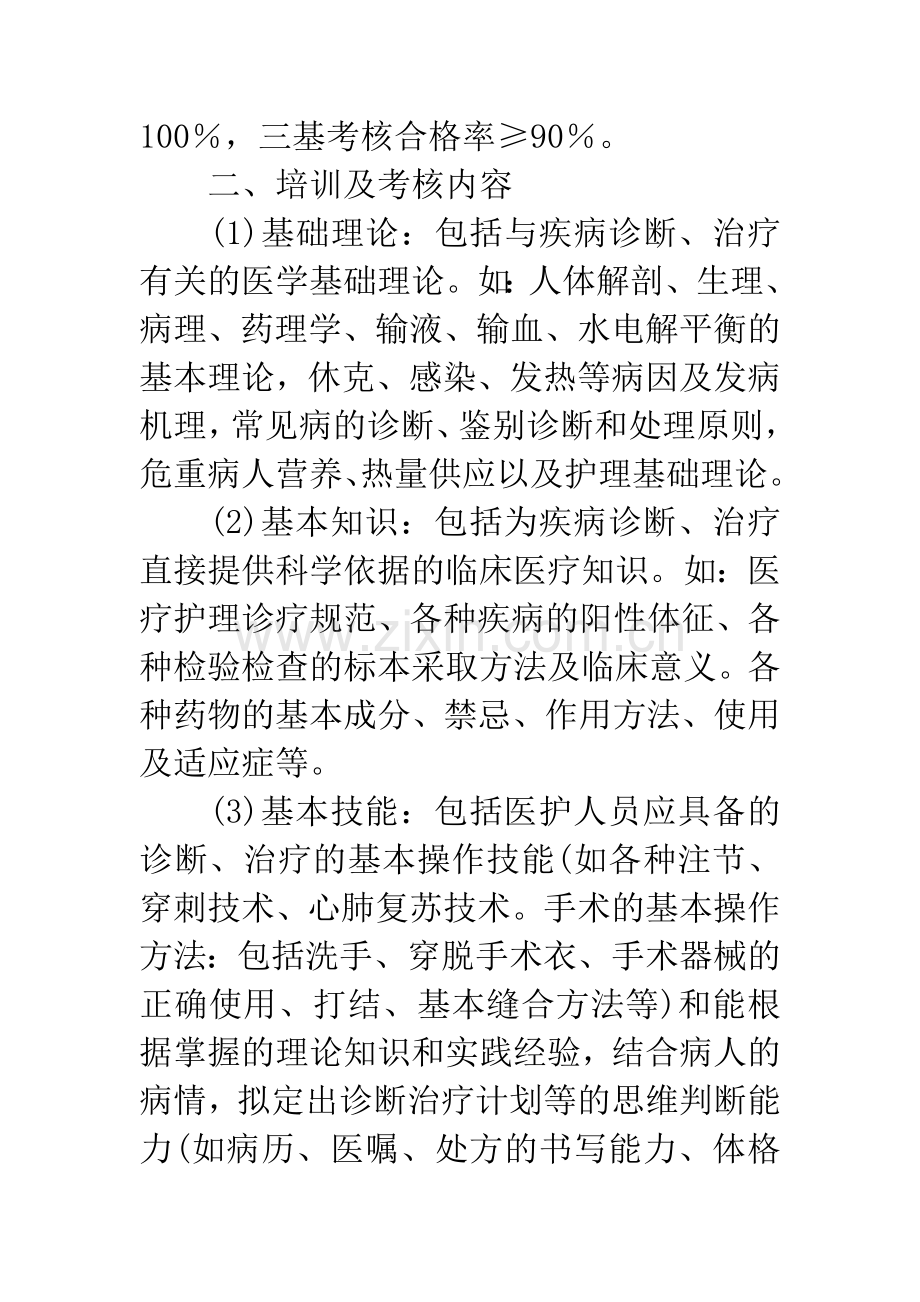 20XX年医院三基三严考核工作计划.docx_第2页