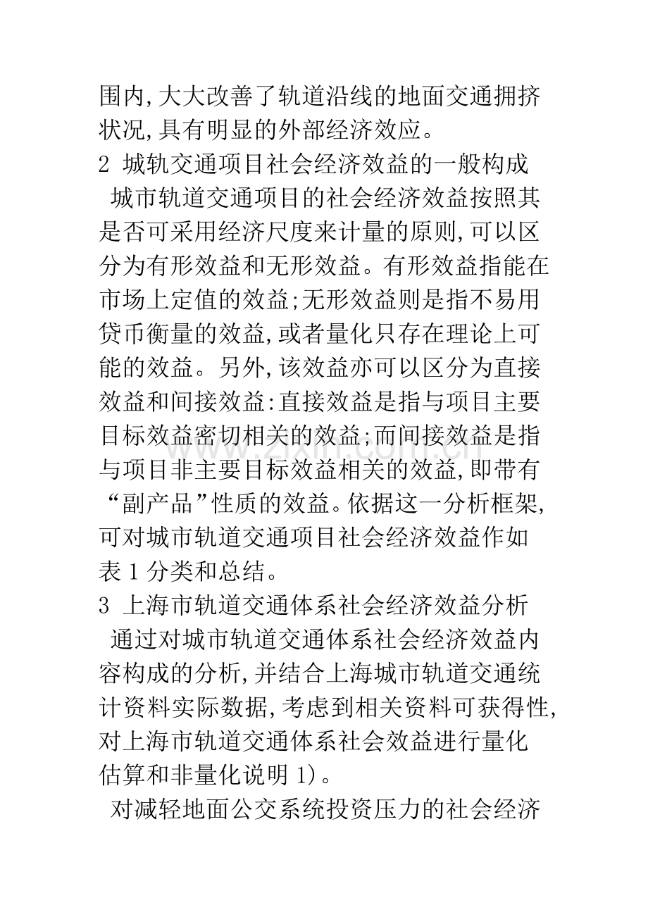 上海城市轨道交通体系社会经济效益估算分析.docx_第3页