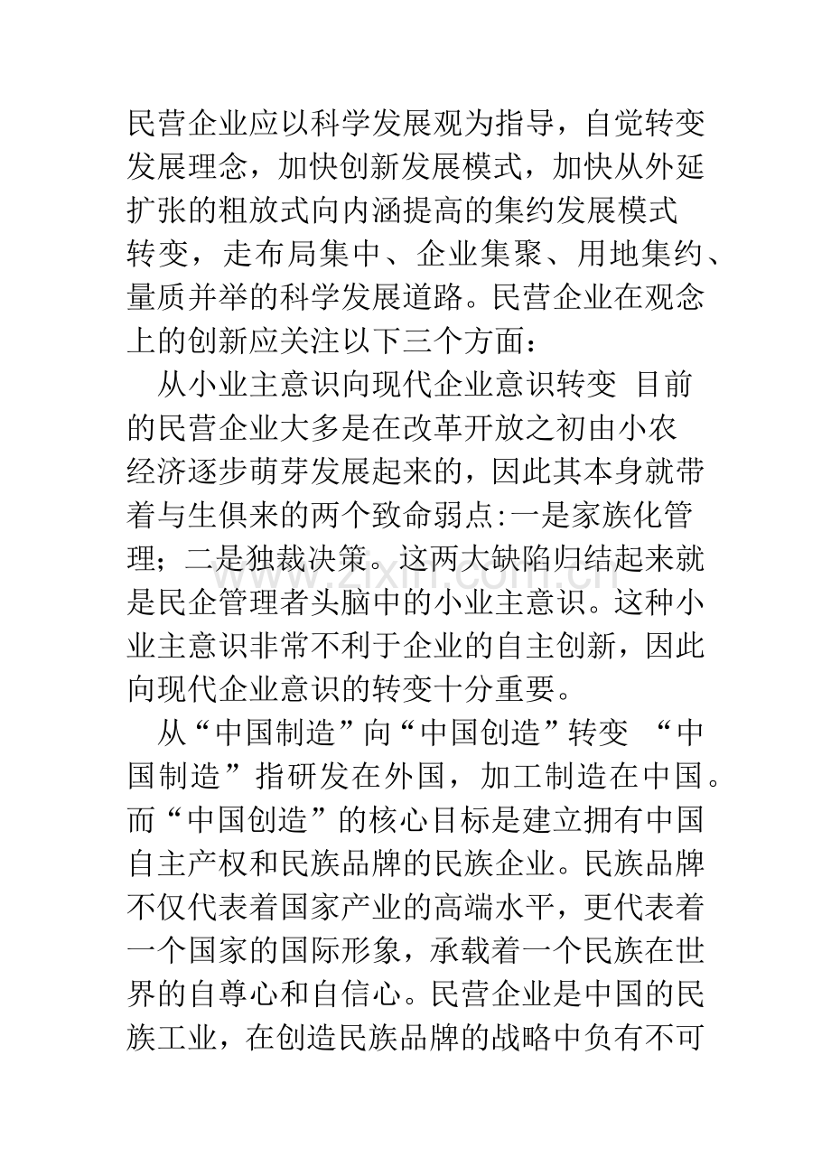 浅析民营企业自主创新的思路与对策.docx_第2页