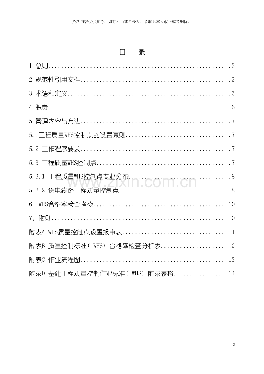 基建工程质量控制标准WHS第一分册输电线路检查表模板.doc_第3页