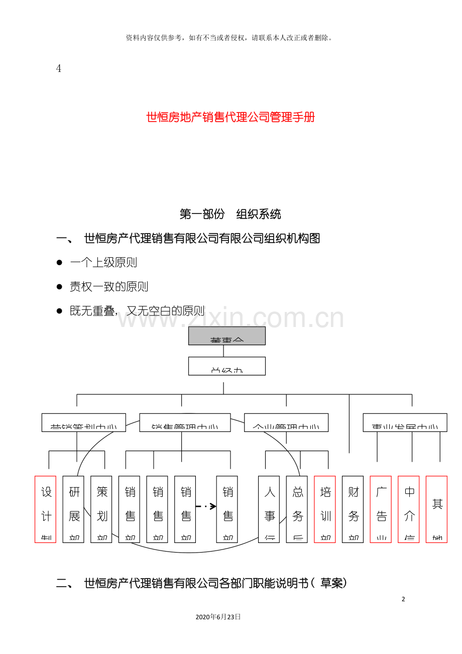 世恒房地产销售代理公司管理手册.doc_第2页