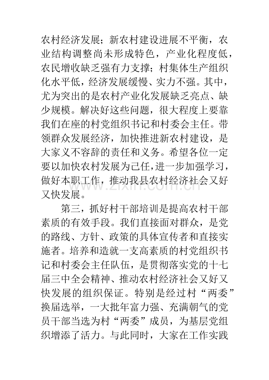 村党组织书记村委会主任讲话.docx_第3页