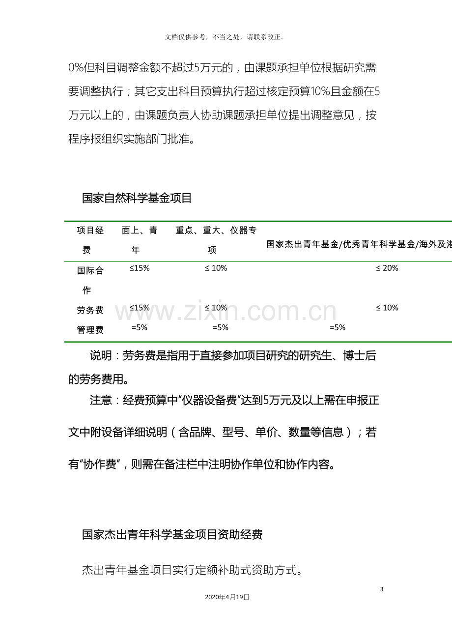 各项经费管理办法要点汇总.docx_第3页