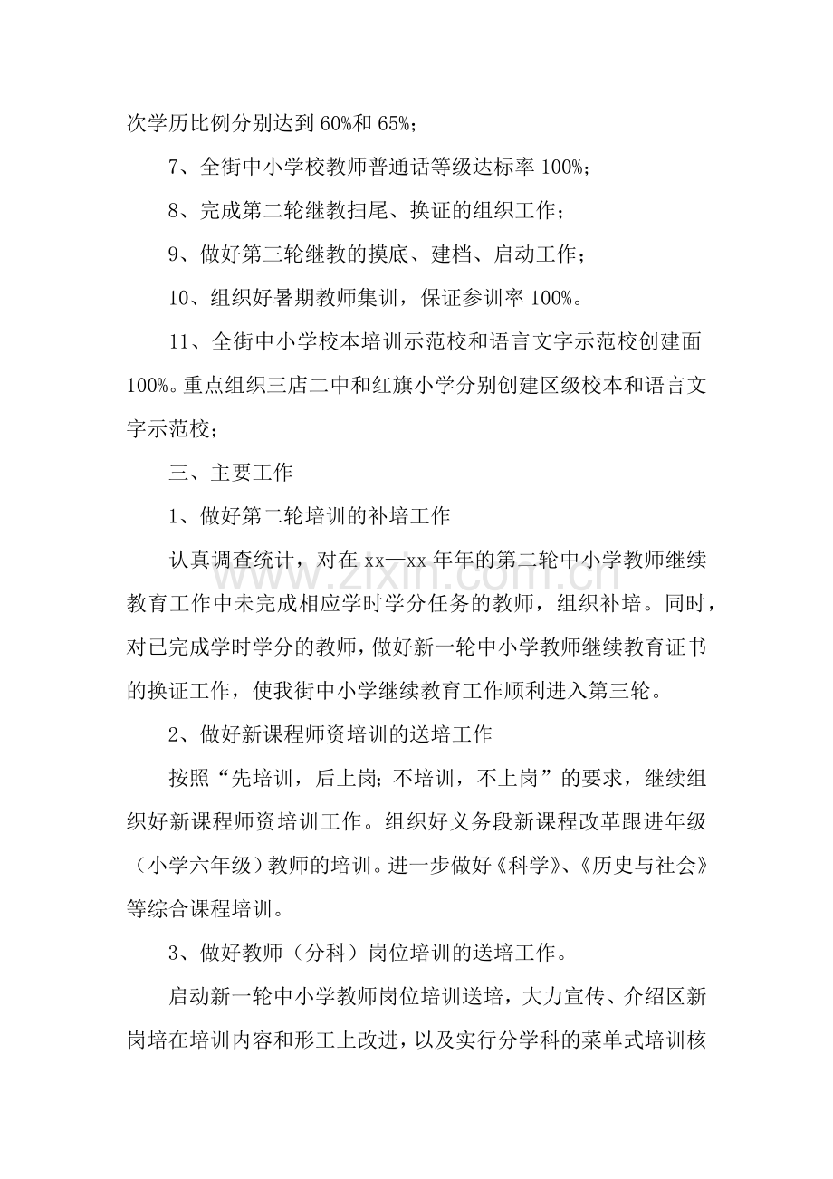 2019年教师培训工作计划.docx_第2页