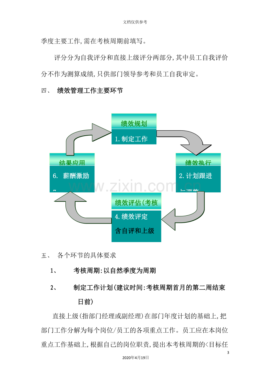 公司绩效管理的实施方案.doc_第3页