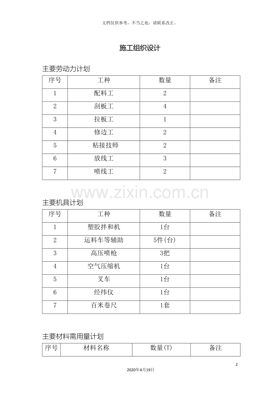 塑胶跑道施工方案模板.doc_第2页