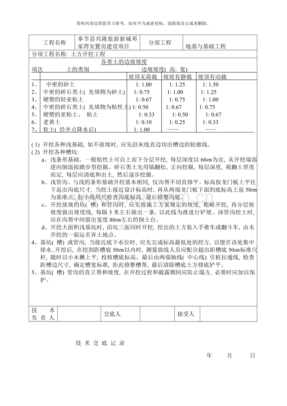 技术交底大全土建部分个样本.doc_第2页