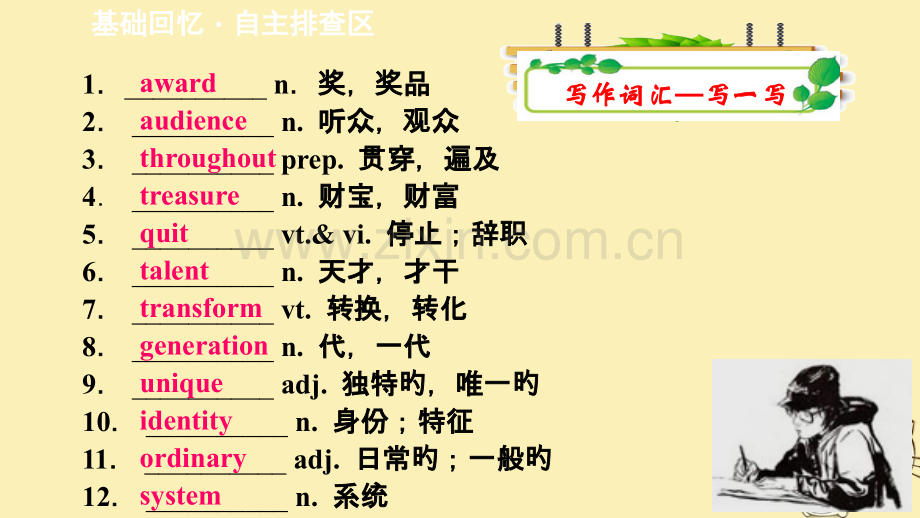 高考英语一轮复习-Unit-5-Rhythm讲义-北师大版必修.pptx_第3页