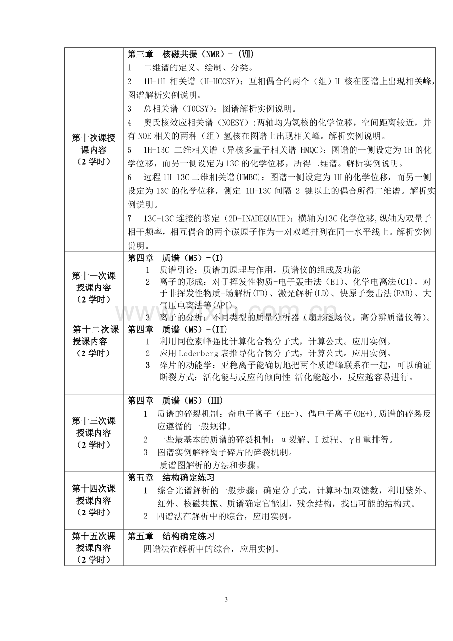 有机化合物光谱分析法教案.doc_第3页