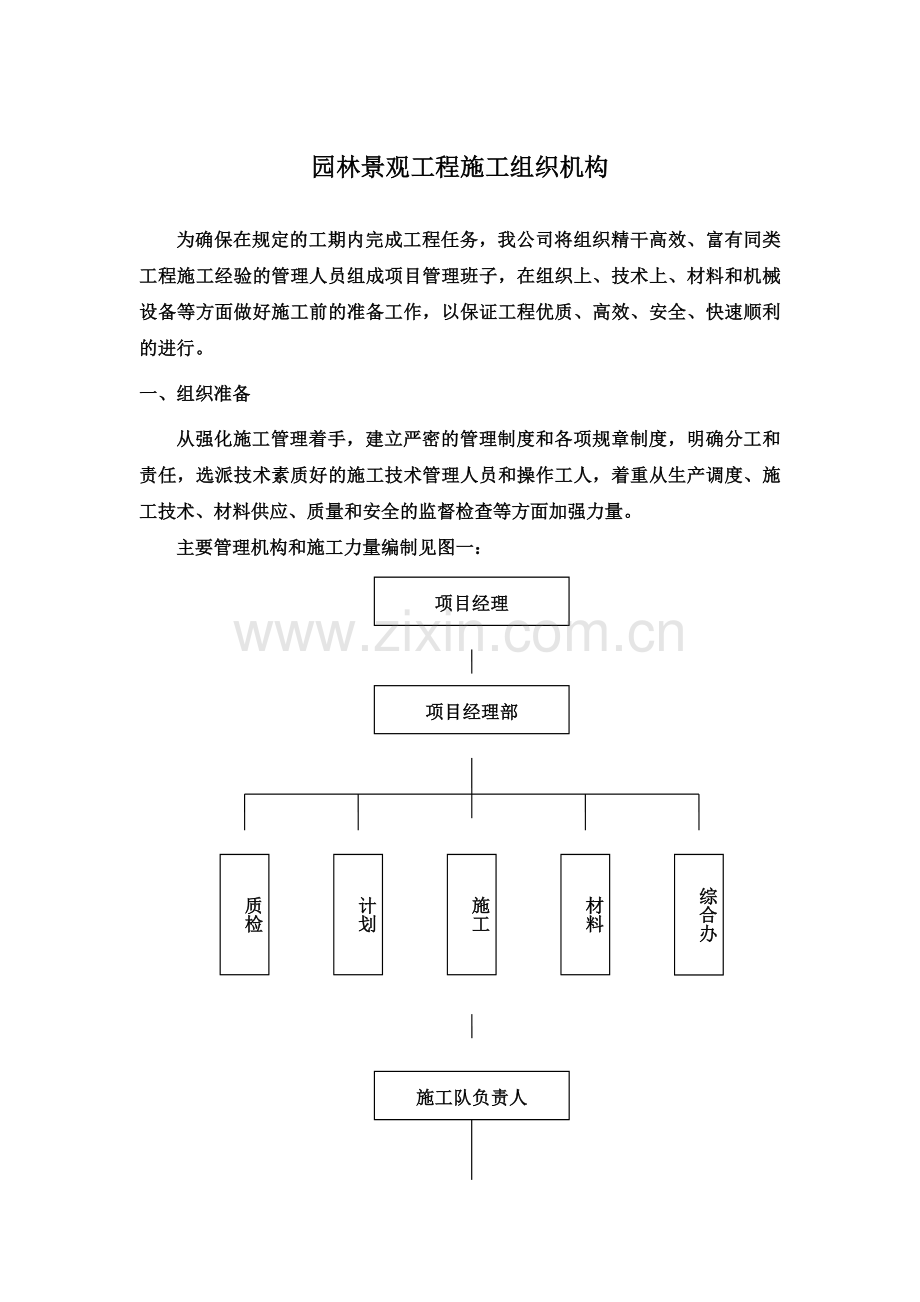 园林景观工程施工组织机构.doc_第2页