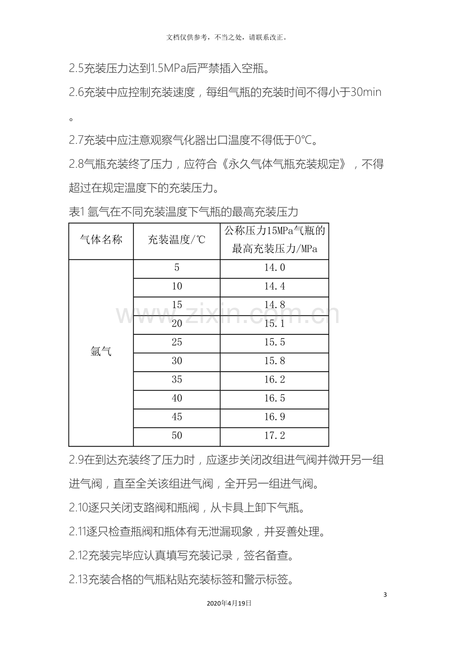 各种气瓶充装操作规程.doc_第3页