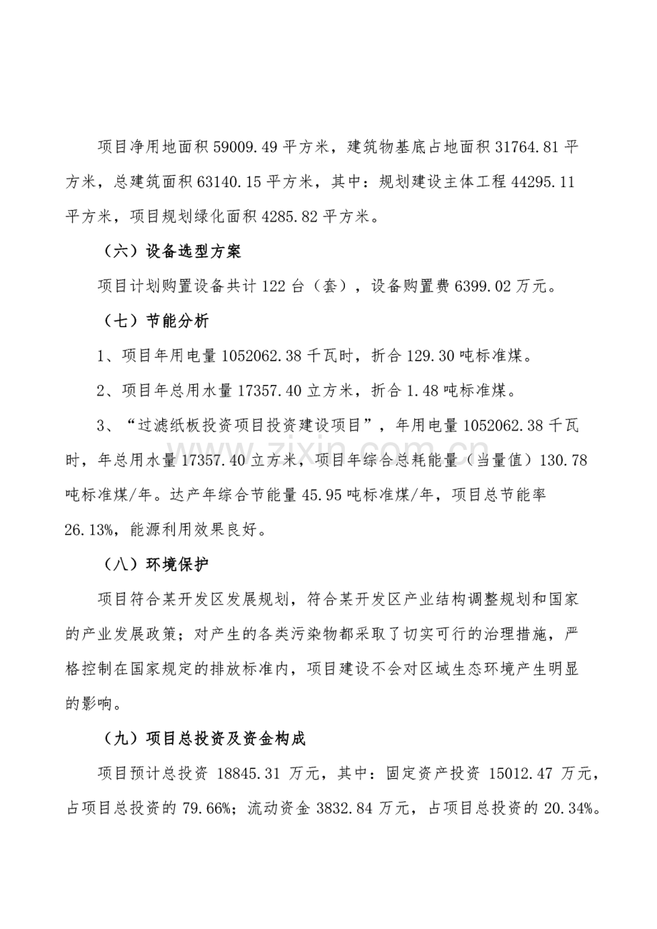 某过滤纸板投资项目融资分析报告.pdf_第2页