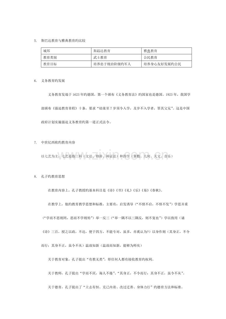 教师资格证必考教育学心理学必考100考点60简答题纯版.docx_第3页