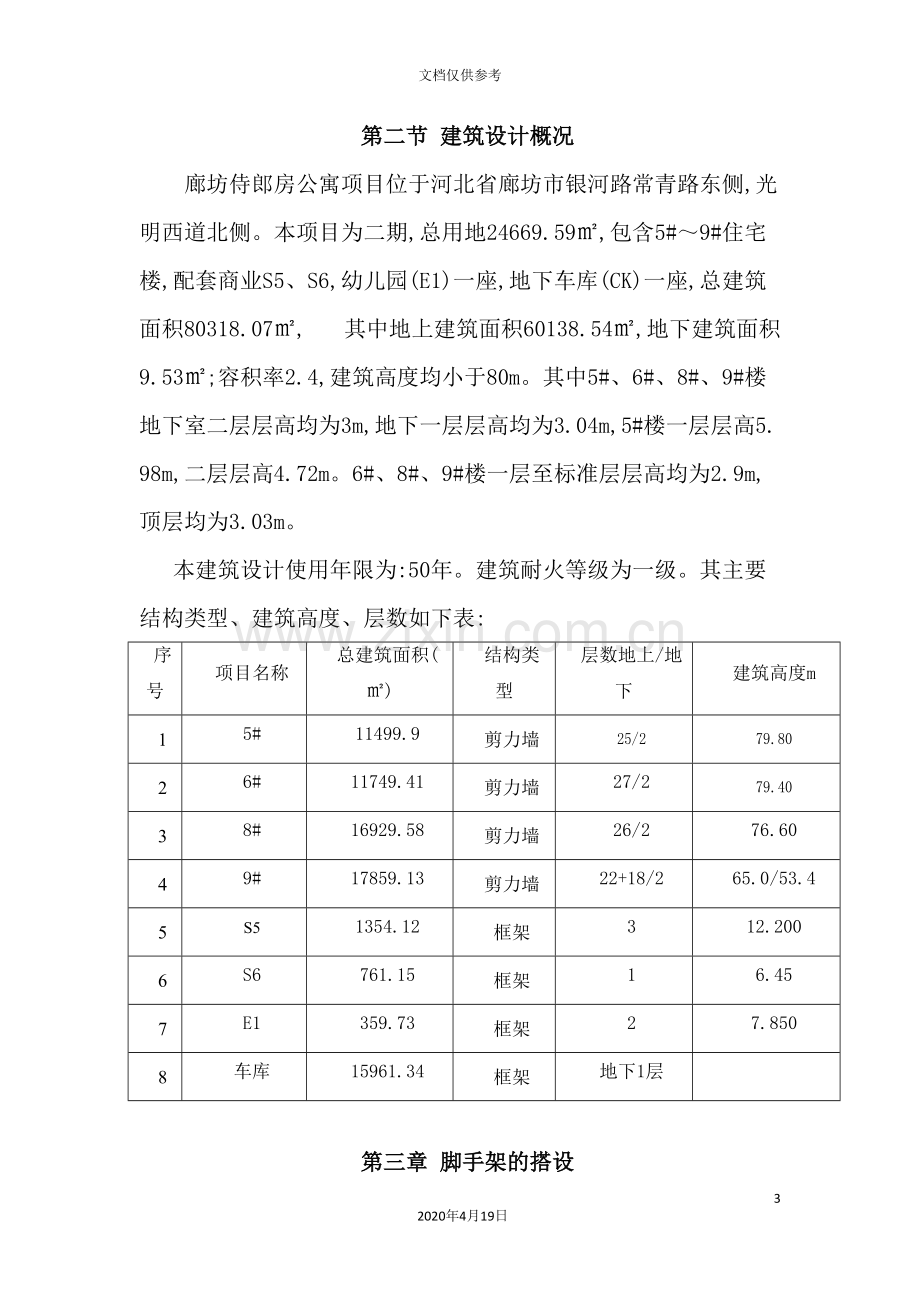 小区高层脚手架施工方案培训资料.doc_第3页