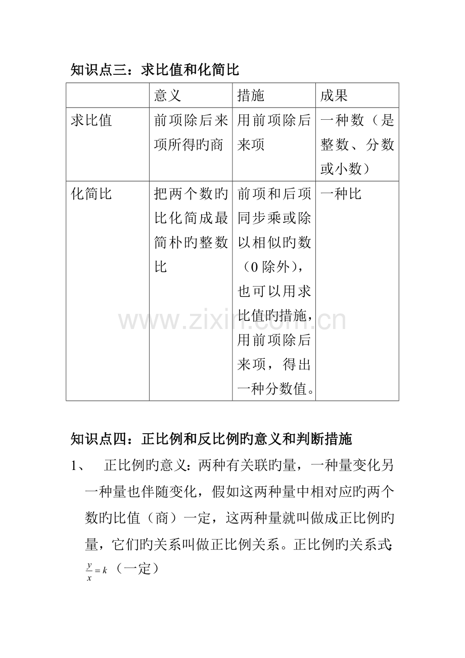 2023年新版比和比例知识点梳理.doc_第2页