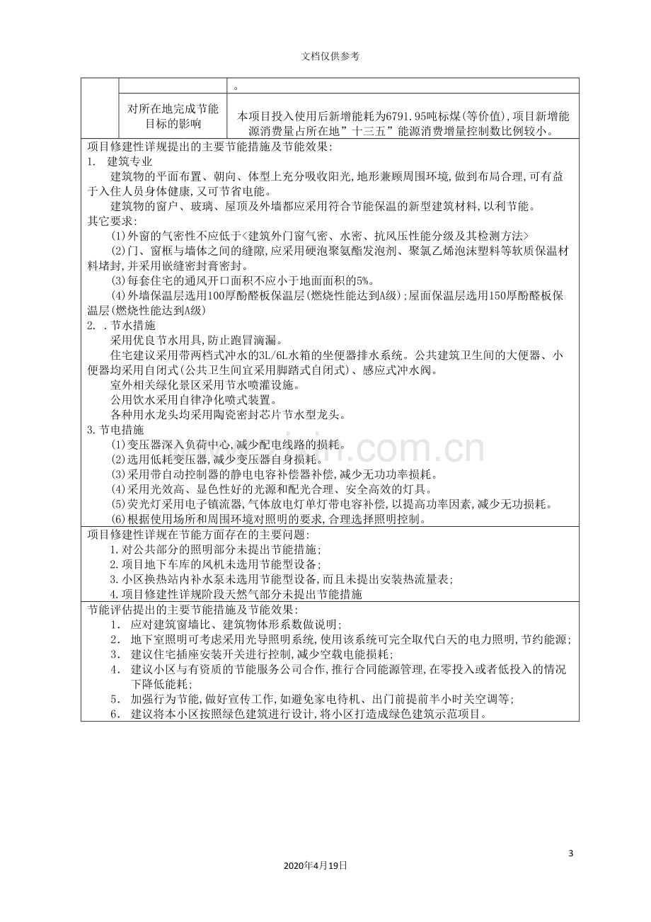 小区节能评估报告书培训资料.doc_第3页