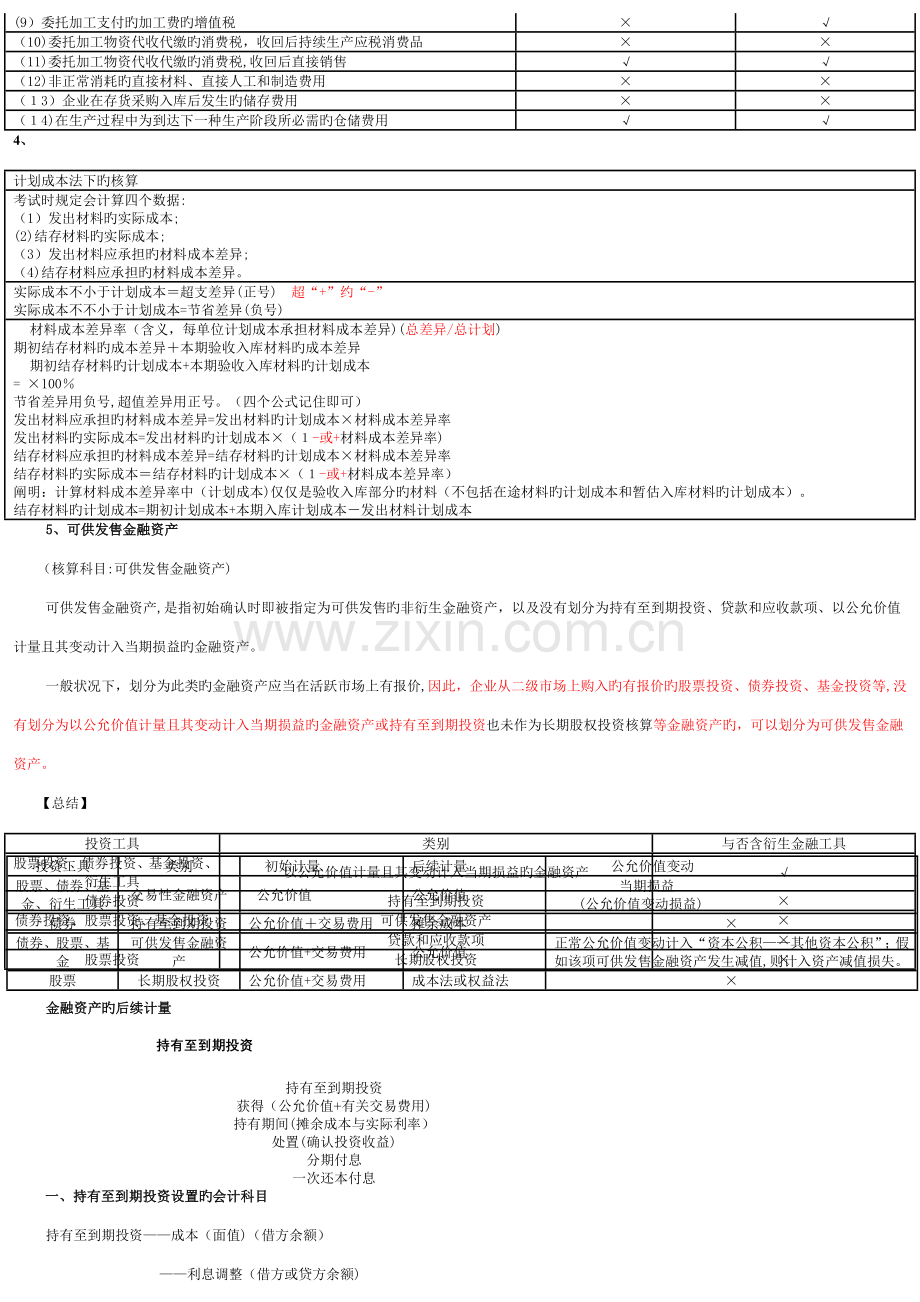 2023年初级会计实务知识点总结打印版.doc_第3页