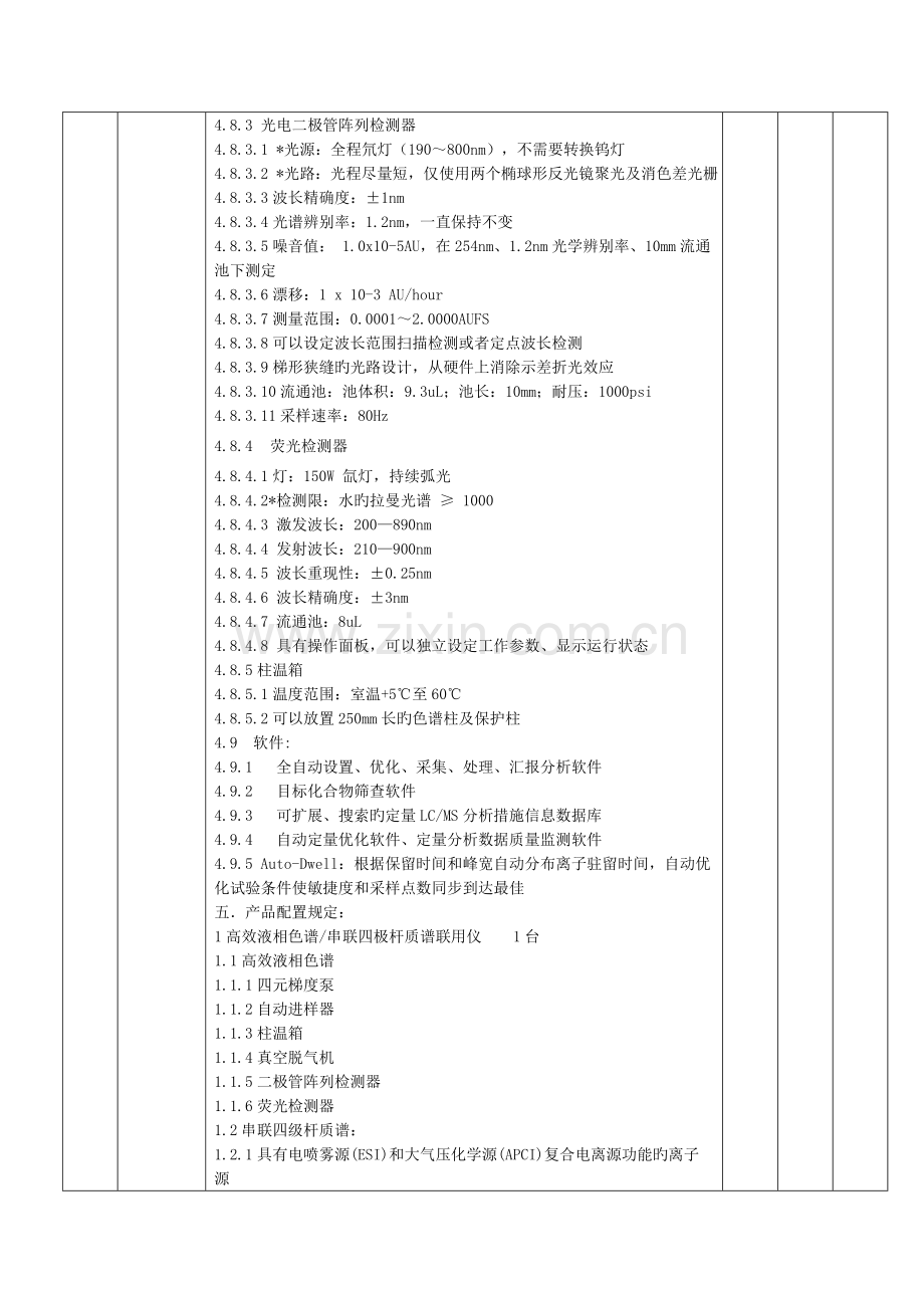 2023年液相色谱三重串联四级杆质谱联用仪等设备项目JG.doc_第3页