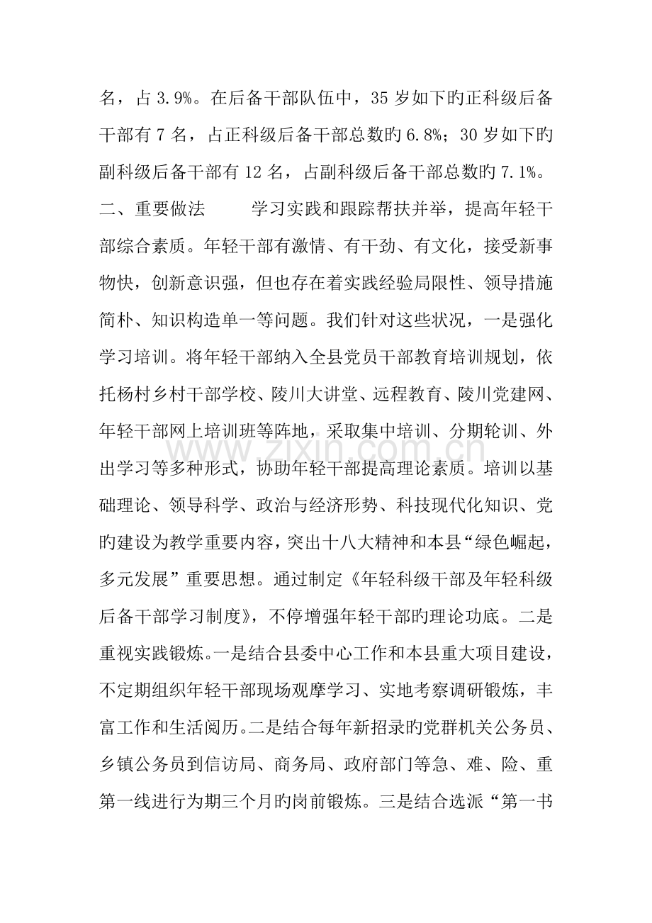 年轻干部现状及培养选拔的调研报告.doc_第2页