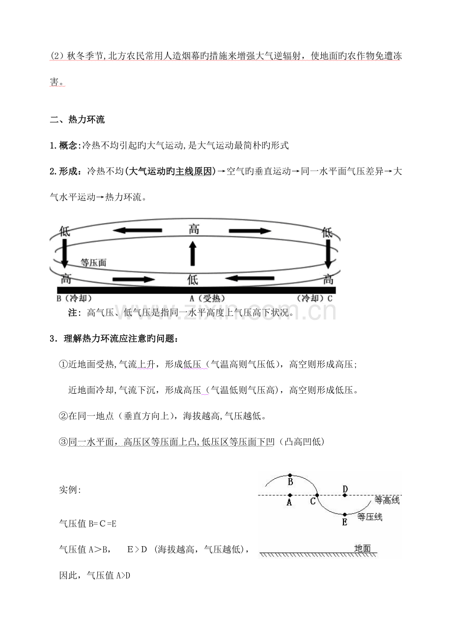 2023年地球上的大气知识点总结.doc_第2页