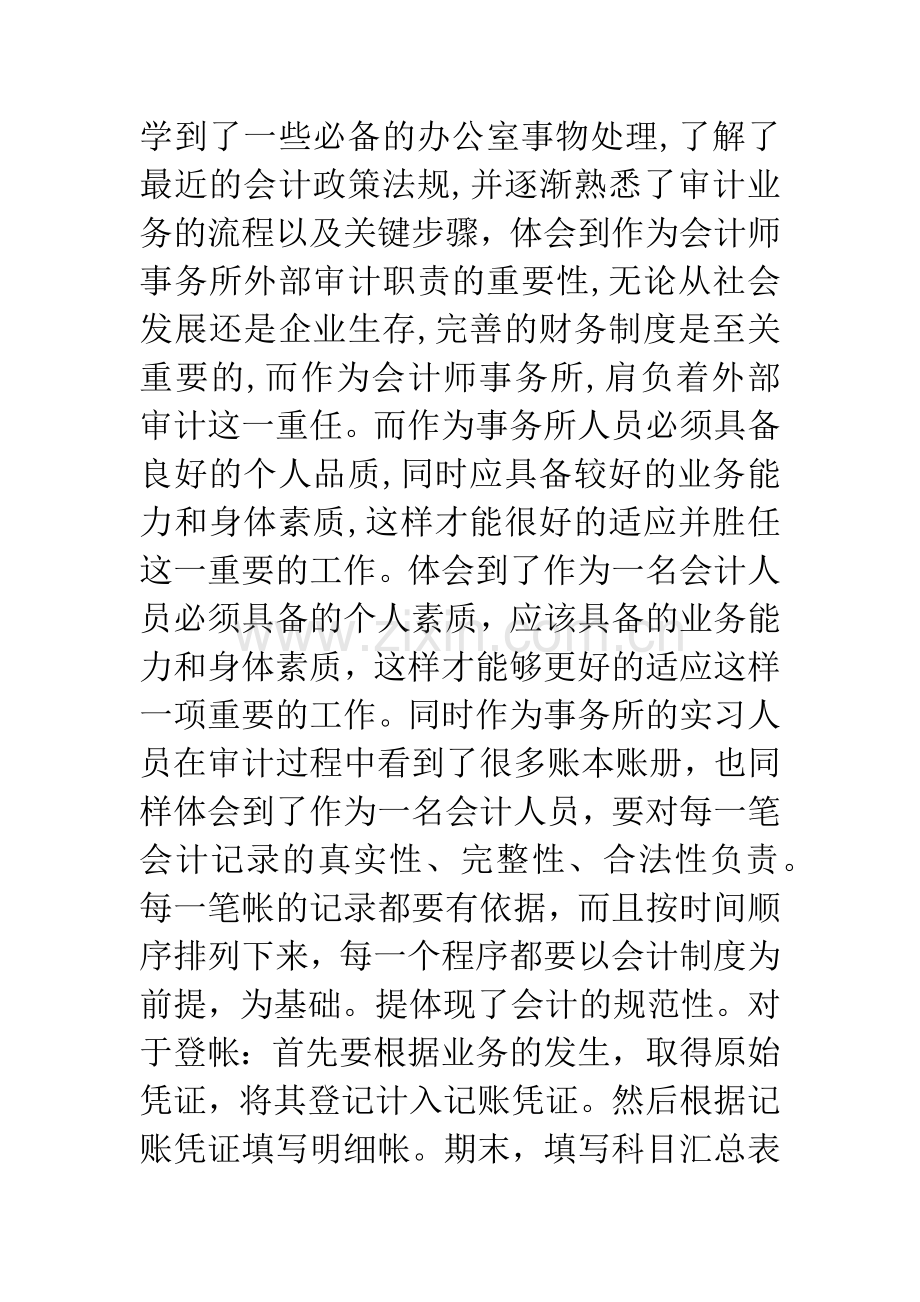 20XX年9月审计专业实习总结3000字.docx_第3页