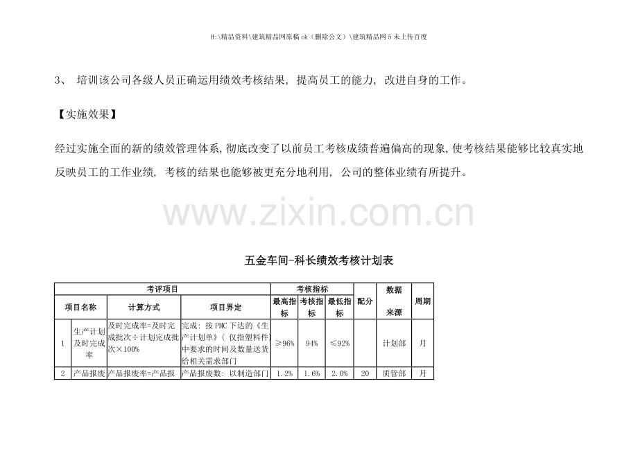 环保设备制造公司绩效考核样稿.doc_第3页