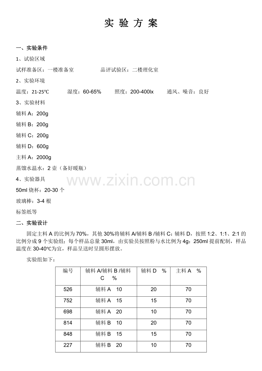 感官实验方案设计.docx_第1页