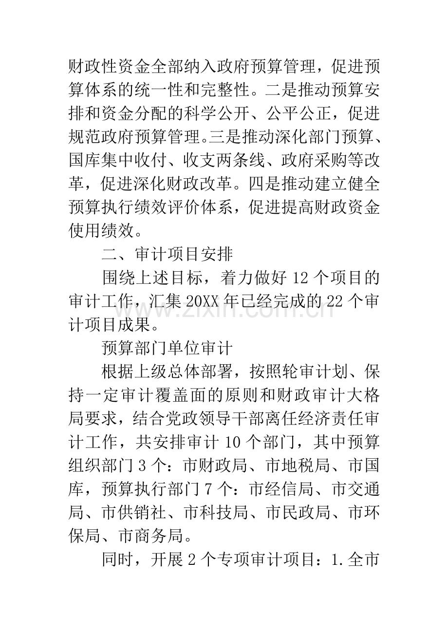 市级预算执行审计方案.docx_第2页