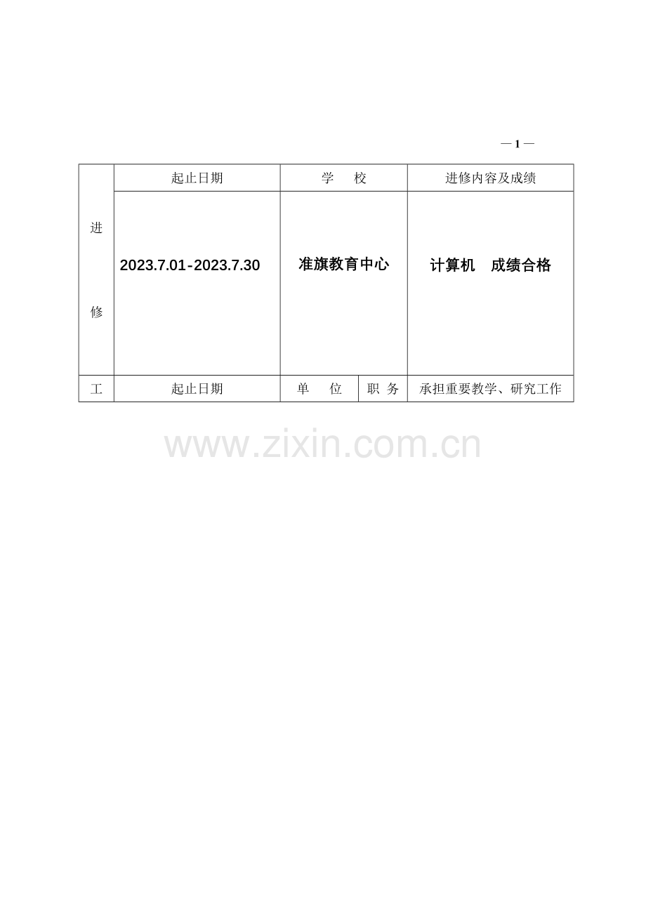 2023年教师职务任职资格评审表.doc_第2页