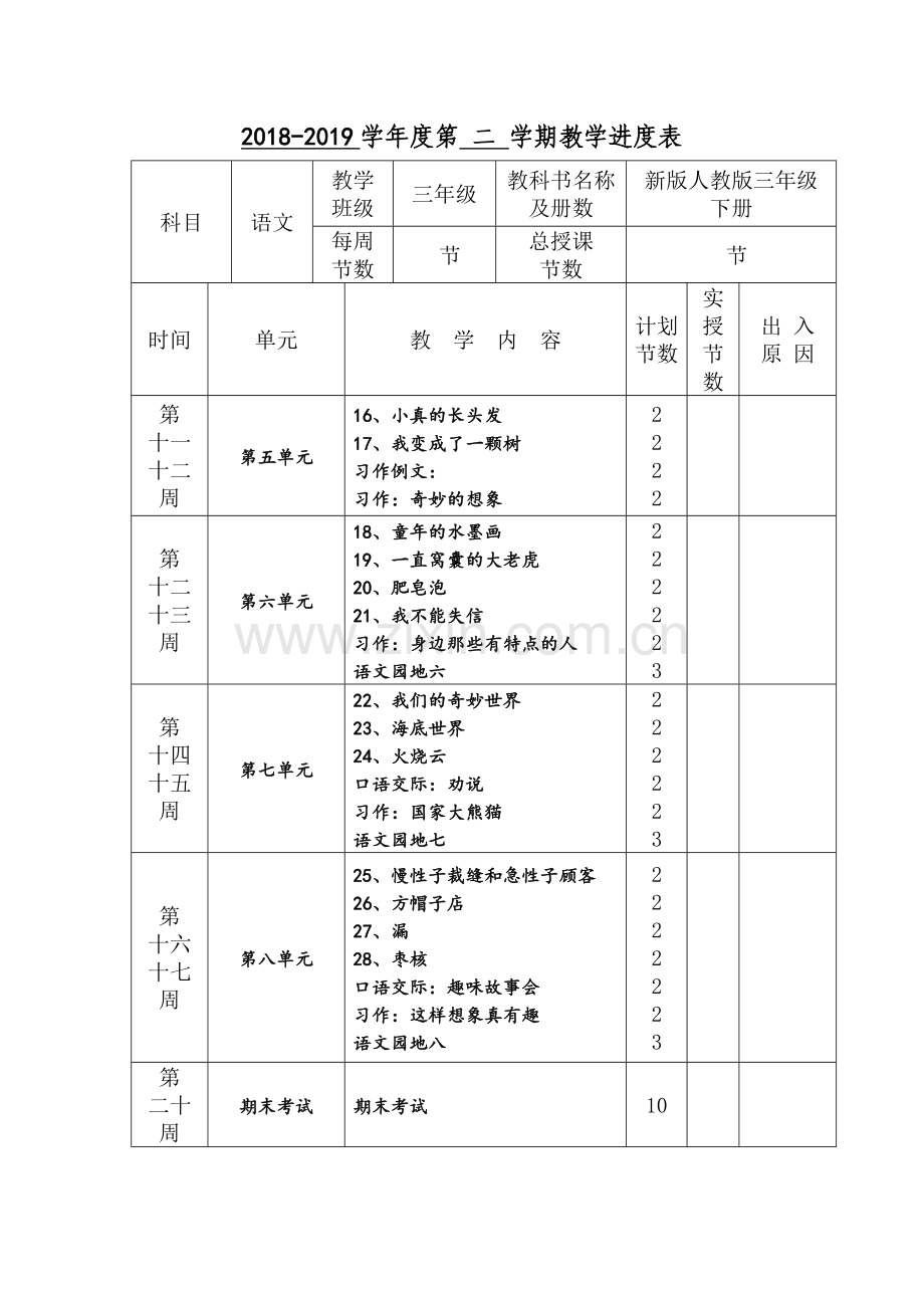 部编人教版三年级下册语文全册教案(2019新版教材).doc_第3页