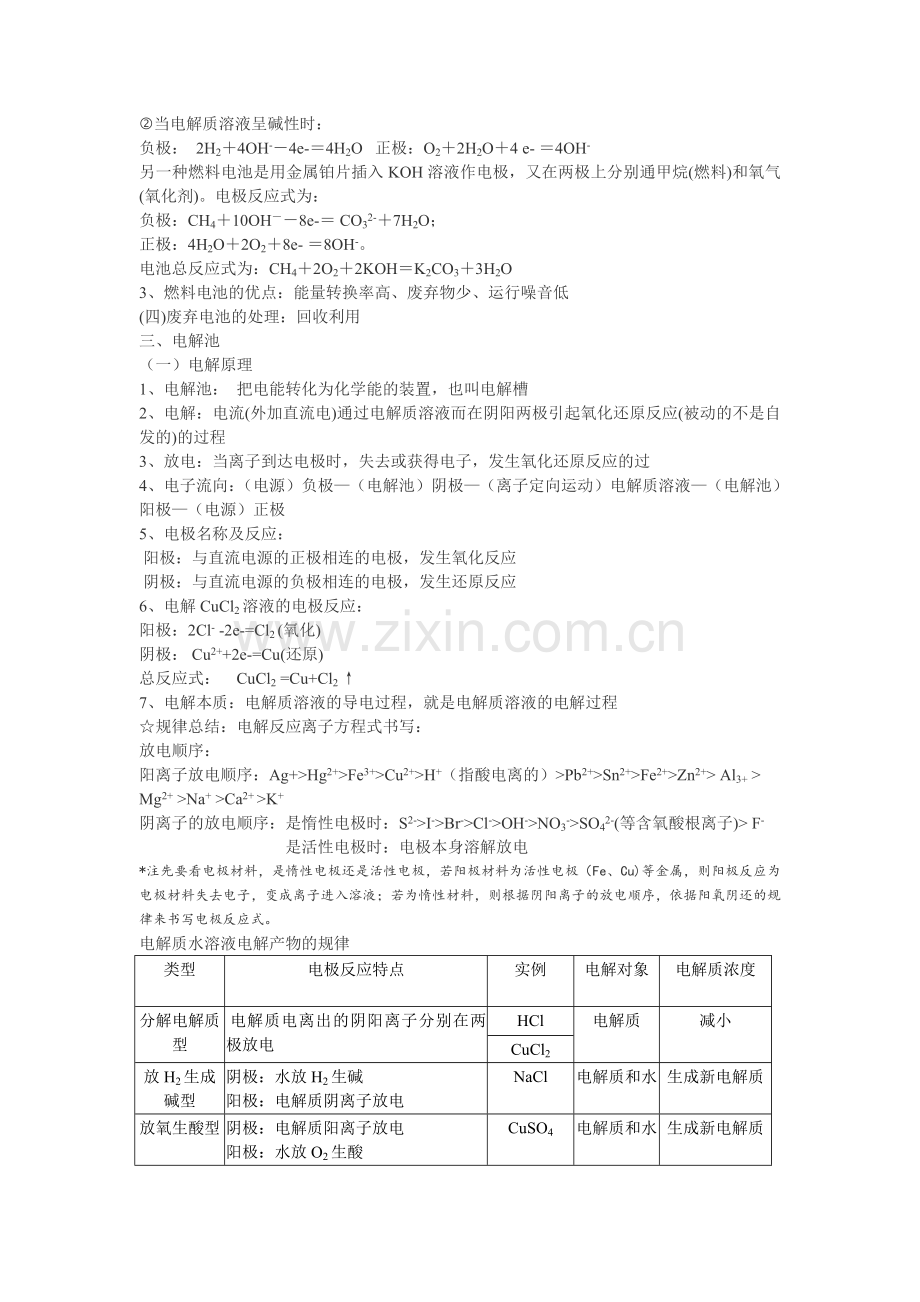 高中化学选修4电化学知识点总结(2).doc_第2页