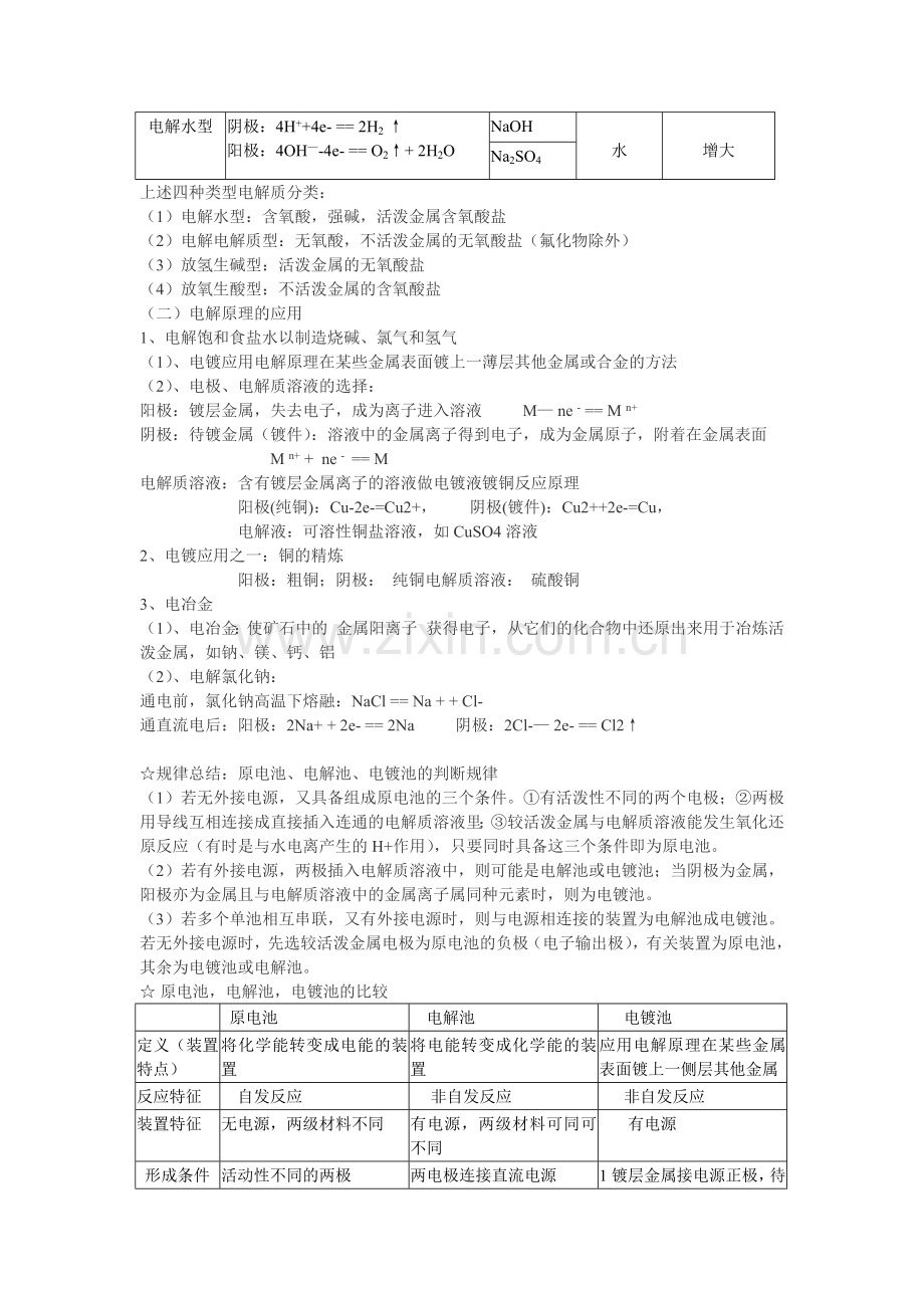 高中化学选修4电化学知识点总结(2).doc_第3页