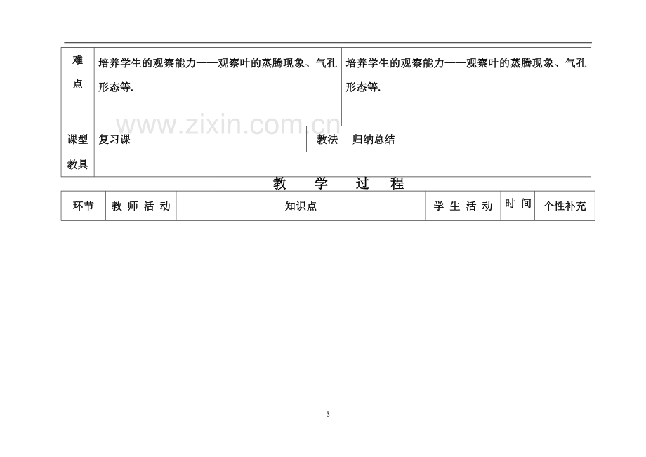 专题二生物圈中的绿色植物(2).doc_第3页