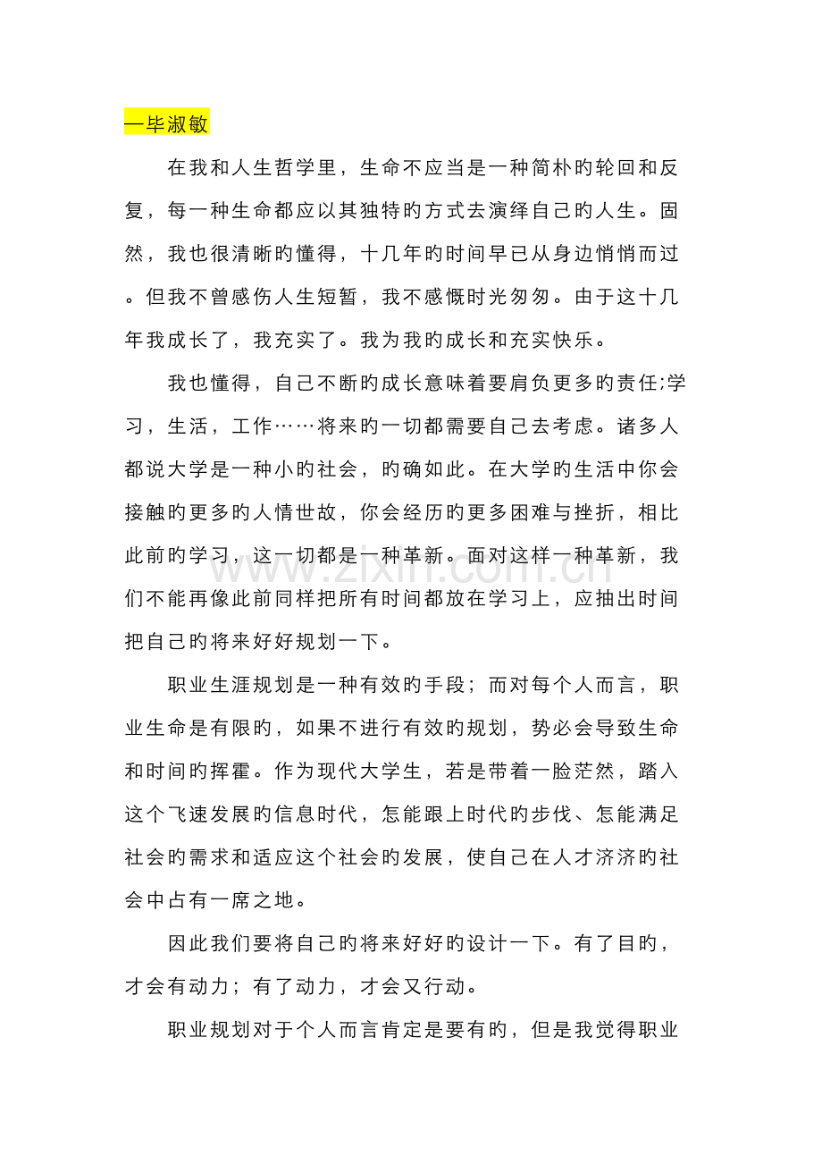 职业生涯规划计算机软件专业.docx_第3页