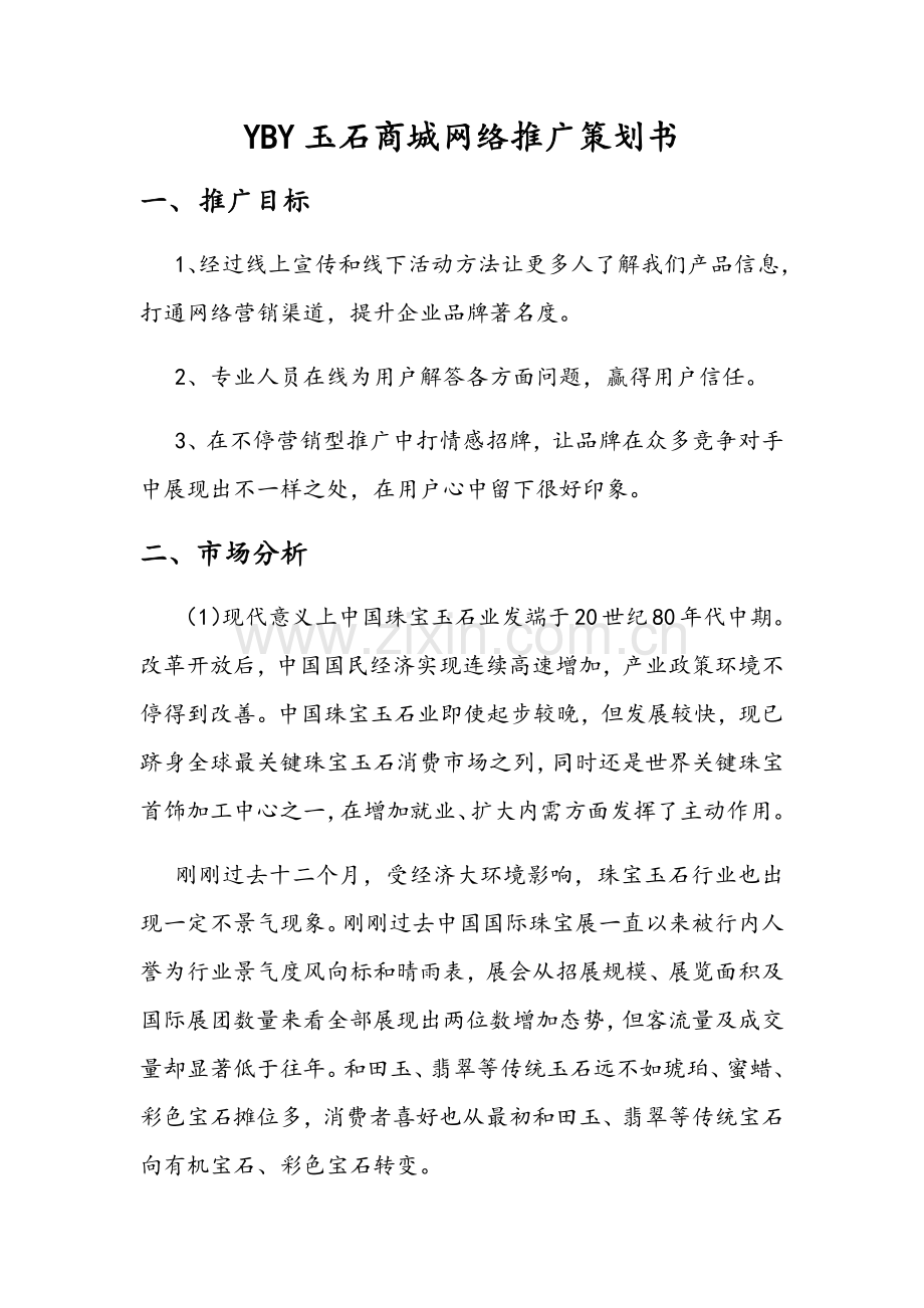 网站推广专项方案专业策划书.docx_第1页