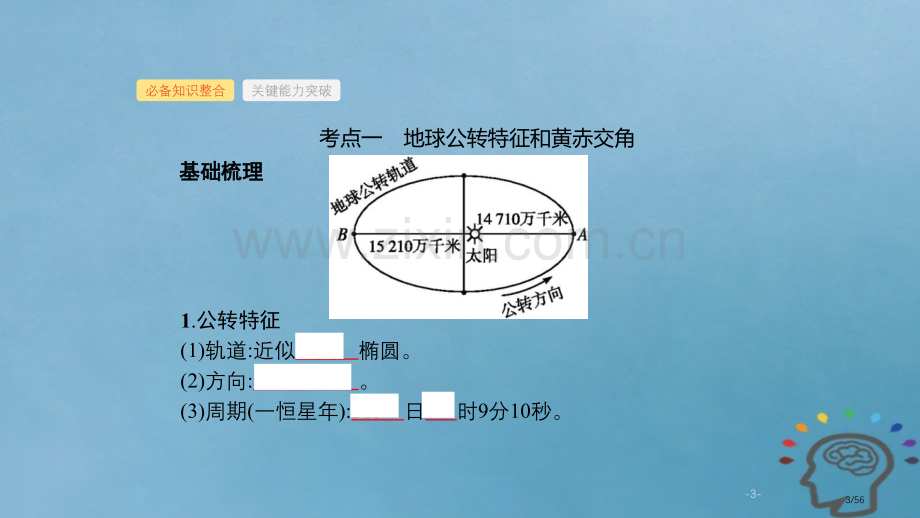 高考地理一轮复习第五讲地球的公转及其地理意义市赛课公开课一等奖省名师优质课获奖课件.pptx_第3页