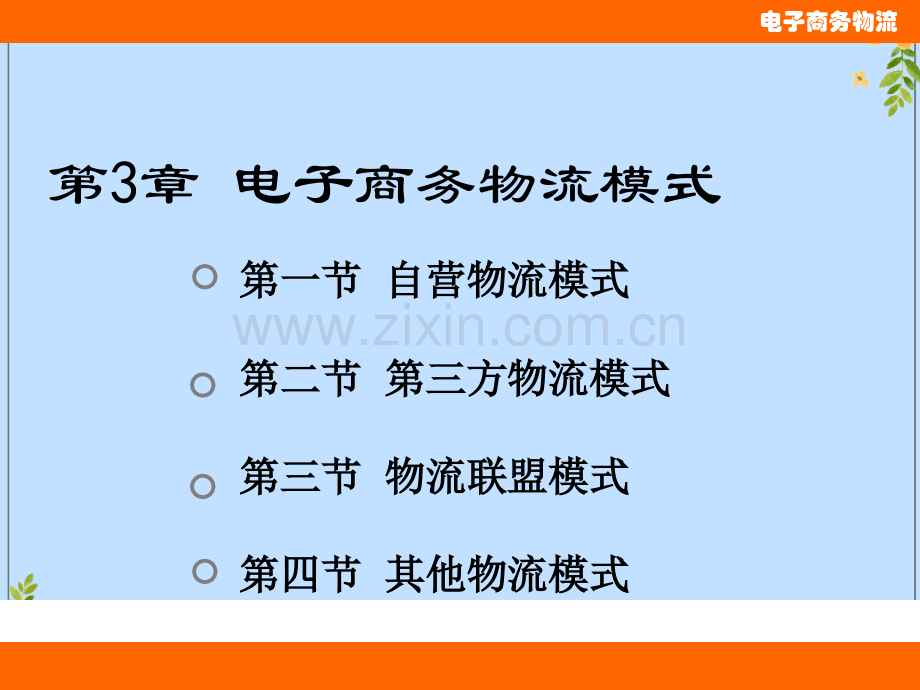 2022年电子商务物流模式.ppt_第1页