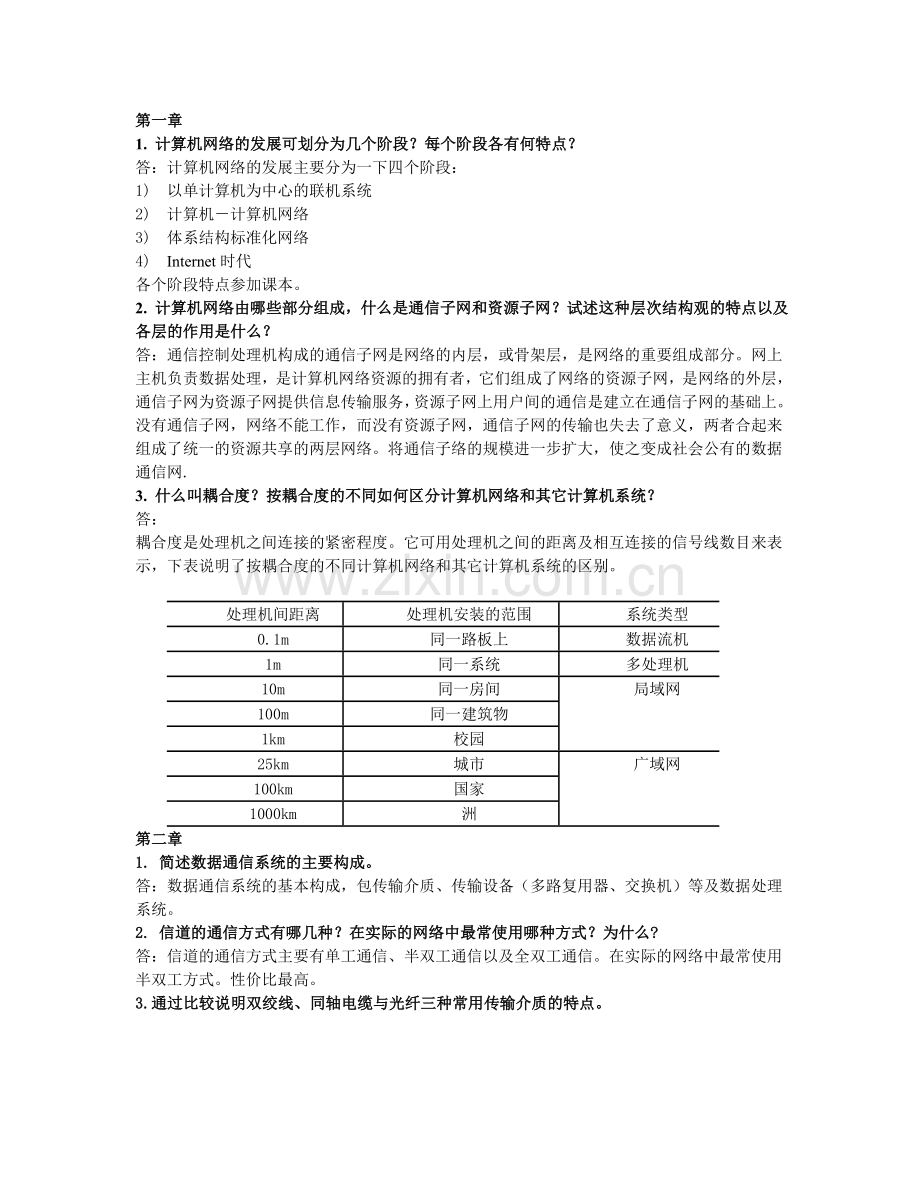 计算机网络习题.doc_第1页